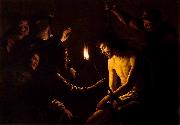Gerard van Honthorst The Mocking of Christ oil painting on canvas